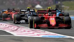 Carlos Sainz (Ferrari SF21). Paul Ricard, Francia. F1 2021. 