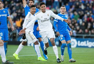 Varane, defensa central del Real Madrid 