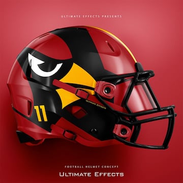 Los 32 cascos de la NFL al estilo de la nueva liga: AAF