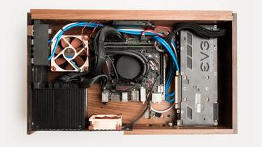 Así es Volta V, el primer PC gaming de madera