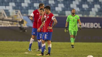 Formación confirmada de Chile hoy ante Brasil en Copa América