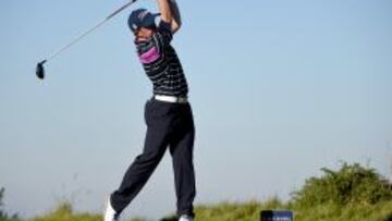 El golfista irlandés Paul Dunne durante el torneo Alfred Dunhill Links