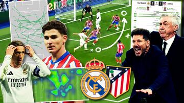 Del conformismo de Simeone al talento individual por delante de la pizarra de Ancelotti: los detalles del derbi