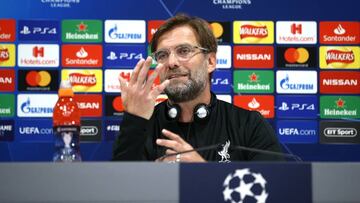 Jurgen Klopp, en la conferencia de prensa previa al partido entre Liverpool y Oporto.
