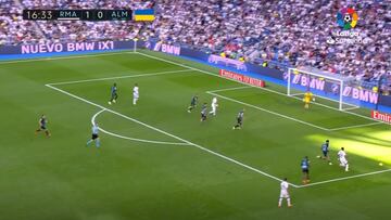 Si Guti dice que hacía mucho tiempo que no veía algo así... el regate monstruoso de Rodrygo