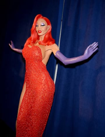 Heidi Klum como Jessica Rabbit en 2015.