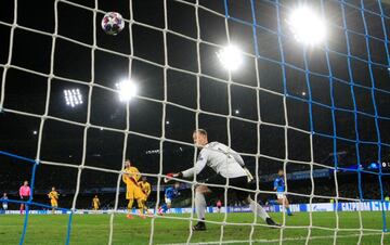 1-0. Dries Mertens marc¨® el primer gol.