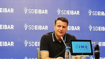 Palacios valora la temporada 2022/23 con el Eibar