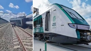 Reportan el descarrilamiento de uno de los vagones del Tren Maya en el tramo de Izamal que corre de Mérida a Cancún.