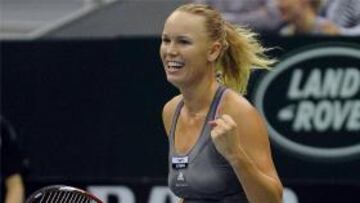 Caroline Wozniacki se proclama campeona en Moscú
