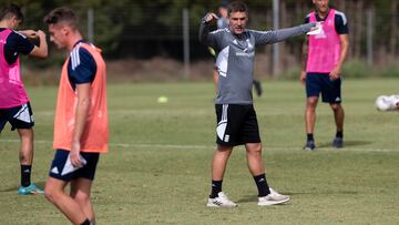 Luis Carrion, FC Cartagena, Entreno, La Manga Club, 05/10/2022, Cartagena, Region de Murcia