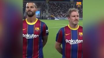 El XI del Barça Leyendas que desconcierta en redes