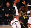 Resumen, resultado y estadísticas del Blazers-Lakers, NBA (115-135)