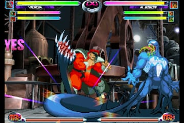 Captura de pantalla - Marvel vs. Capcom 2 (IPH)