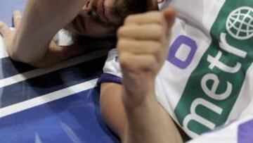 <b>ADIÓS. </b> El Real Madrid ha rescindido el contrato de Pepe Sánchez.