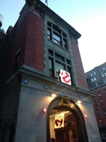 El edificio de los Cazafantasmas en Nueva York.