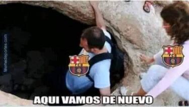 Los memes de la jornada se ceban con la derrota del Barcelona