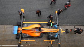 Alonso, sobre el McLaren en Barcelona. 