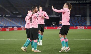 Messi marc¨® el 0-1.
