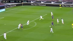 Golazo perfecto de Griezmann: Ha aprendido bien de Messi