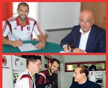 Diego López se despide del Milán de Berlusconi y Galliani