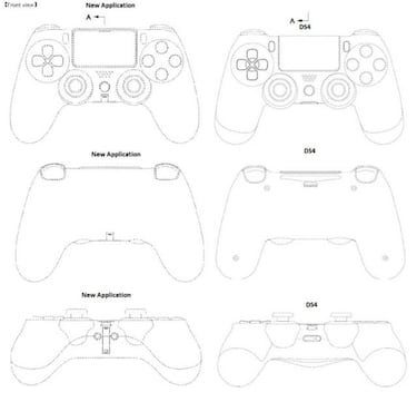 PS5: una patente de Sony revela la posible apariencia del nuevo mando DualShock