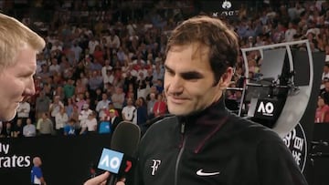 Federer fue ovacionado tras este gran gesto con Nadal