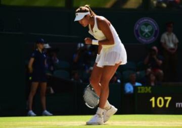 Garbiñe Muguruza: las imágenes de la victoria ante Radwanska