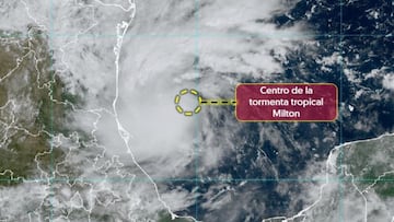 Así avanza la tormenta tropical Milton en México: trayectoria y estados afectados