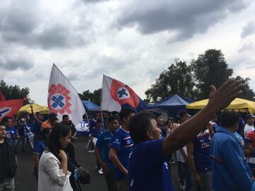 Vive el color del Cruz Azul vs León en el Azteca