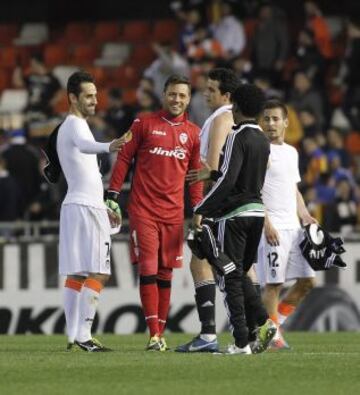 Valencia-Ludogorets en imágenes