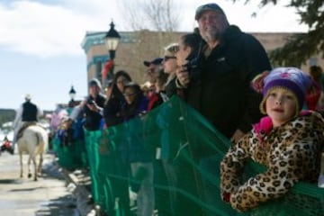 Este fin de semana se ha desarrollado en la calles de Leadville, Colorado; la 68 edición de la carrera anual de Skijoring 