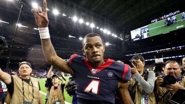 El quarterback Deshaun Watson se escapó cuando parecía capturado y consiguió poner a los Texans en posición para ganar en tiempo extra 22-19 a Bills.