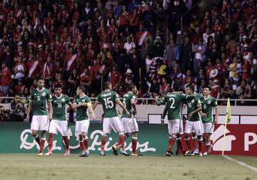 El empate de México en Costa Rica en imágenes