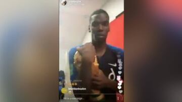 ¿Cómo sentará en Inglaterra?: Pogba celebra cantando 'It´s coming home'