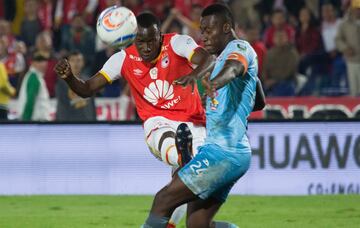 Buen partido del rojo que goleó 4-1 en Bogotá.