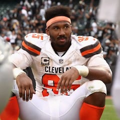 Myles Garrett se realizará resonancia magnética en rodilla tras lesión