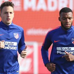 Vuelven Lemar y Koke; Diego Costa, nueva lesión en un pie