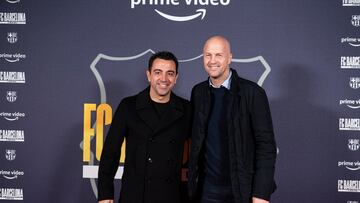 19/12/22  FC BARCELONA 
PRESENTACION DOCUSERIE DOCUMENTAL 
A NEW ERA EN PRIME VIDEO 
ALFOMBRA ROJA PHOTOCALL 
XAVI HERNANDEZ JORDI CRUYFF