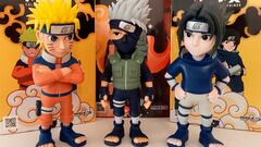 Naruto, Sasuke y Kakashi y sus simpáticas figuras cabezonas: así es su colección Minix