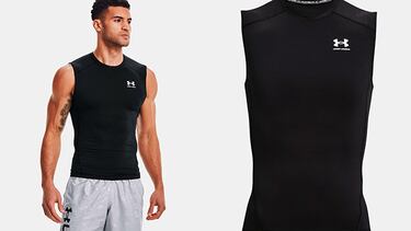 Esta camiseta trmica Under Armour es ligera y capilariza el sudor