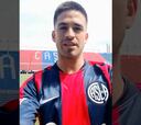 Así se presentó el ex albo Damián Pérez en San Lorenzo