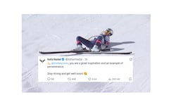 Nadal y Pau Gasol, con Vonn tras la desgracia: “¡Mantente fuerte!"