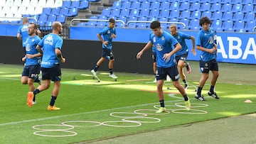 12/08/2022 ENTRENAMIENTO RC.DEPORTIVO EN RIAZOR.