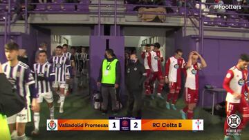 Resumen y goles del Valladolid B vs. Celta B de Primera RFEF