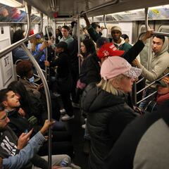 Detroit Pistons used the subway to get to their game against the Brooklyn Nets