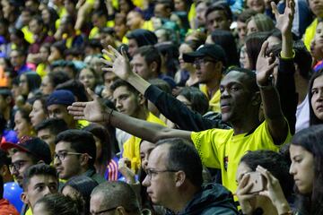 La Selección Colombia de voleibol detonó alegría en el Coliseo El Salitre al ganarle a Perú 3-0. El país sueña con un cupo a Tokio que se define contra Argentina.