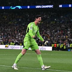 Courtois, aparición oportuna en Wembley