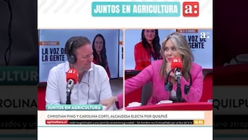 Christian Pino, pareja de Karla Rubilar, se puso a llorar en vivo tras la dura derrota