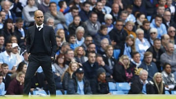 A Pep Guardiola no le gustó que compararan la competición española con la inglesa.